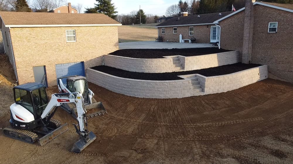  Retaining Wall Construction  image